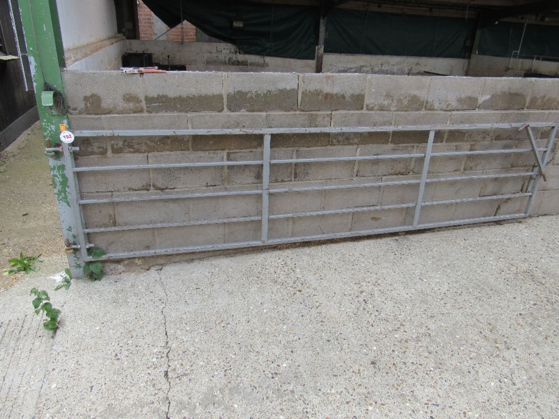 11' 4" yard gate and one 11' yard gate