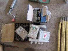 Quantity of electrical fittings