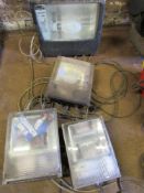 4 x Outdoor halogen bulbs