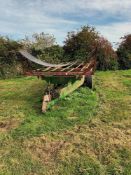 Bulk bin moving trailer