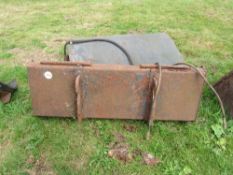 Hydraulic yard brush 1.59m and 1.