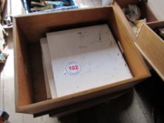 4 x Boxes of porcelain tiles