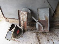 3 x Bulk bin bottoms