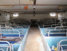 10 x Farrowing crates c/w floors