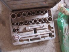Large Draper part socket set