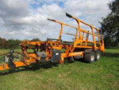 Big Bale Transtacker 2014 model 6072, serial no: BBST60720EWA01104, 59,584 bales,