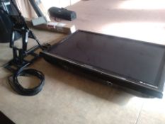 Panasonic TXP42G10B Television with wall