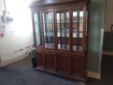 Glazed display cabinet 200cm x 146cm x 3