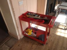 Clarke parts trolley