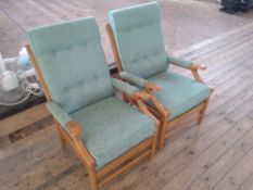Pair of armchairs