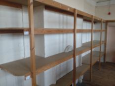 Quantity of Racking - Buyer to remove