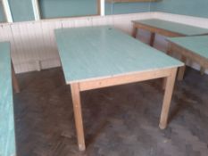 4 x Tables 4' x 8'