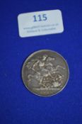 Queen Victoria 1896 Silver Crown