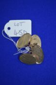 Pair of 9ct Gold Cufflinks
