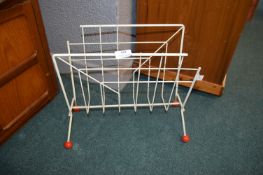 Retro Wire Newspaper Rack