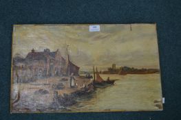 Oil on Canvas Christchurch Dorset