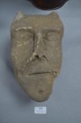 Stone Gargoyle Head