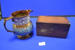 Tea Caddy and a Lustre Jug