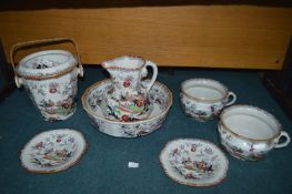Victorian Dressing Set, Wash Bowl, Jug, etc.