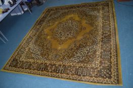 Large Mustard Rug 320x275cm