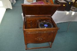 1930's Gramophone Cabinet