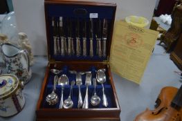 Elkington Sheffield Sliver Plate Cutlery Canteen