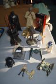 Star Wars Figures and Small Spacecraft