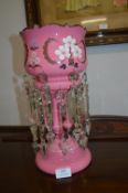 Victorian Pink Single Mantel Lustre