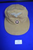 WWII German Afrika Corps Original Luftwaffe Cap