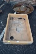 Large Salt Glazed Sink
