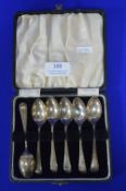 Hallmarked Sterling Silver Teaspoons, Sheffield 1947
