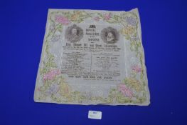 Paper Souvenir of The King & Queen's Visit to The