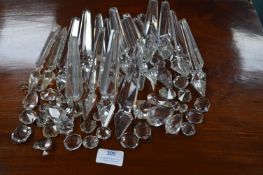 Assorted Glass Lustres