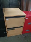 * 2 drawer filing cabinet