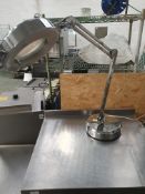 * beauticians lamp - with heavy base