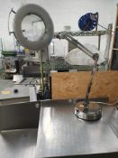 * beauticians lamp - with heavy base