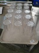 * 15 x plastic glasses