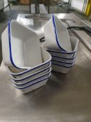 * 9 x square pie dishes