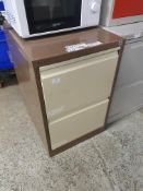 * 2 drawer filing cabinet