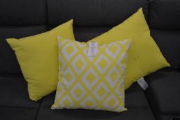 *Set of Yellow Cushions