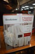 *Brookstone Heated Throw 50