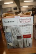 *Brookstone Heated Throw 50