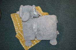 *Little Miracles Snuggle Me Too Blanket & Plush El