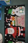 *Merry Christmas Latex Door Mat
