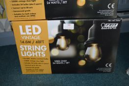 *Feit LED Vintage 48ft String Lights
