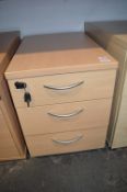 *Three Drawer Drawer Pedestal