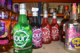 *4x 70cl of Assorted Sour Liqueurs