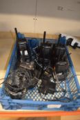Five Walkie Talkies with Chargers