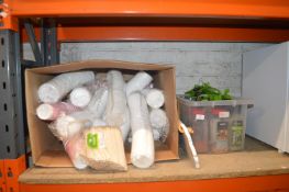 *Various Opened Spices, and a Boxes of Paper Cups