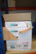 Five Packs of 500 Sheets of Xerox A4 Paper